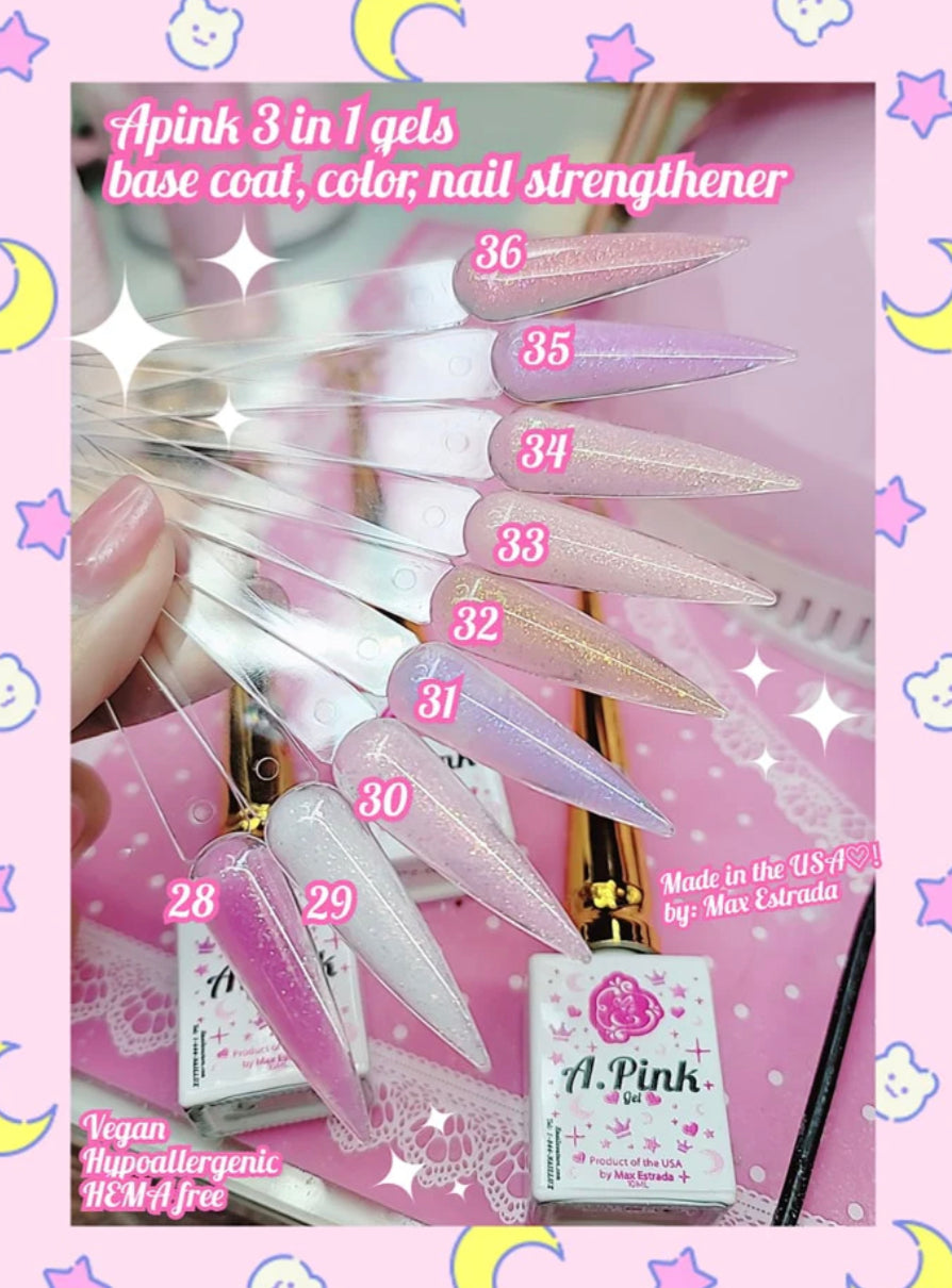 Apink Coloured Base Coat