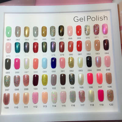 The Gel Polish - Color Chart Story Book