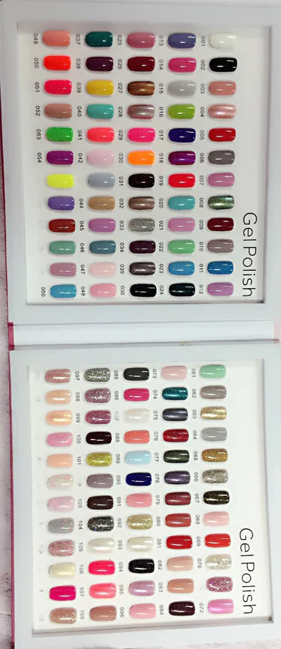 The Gel Polish - Color Chart Story Book