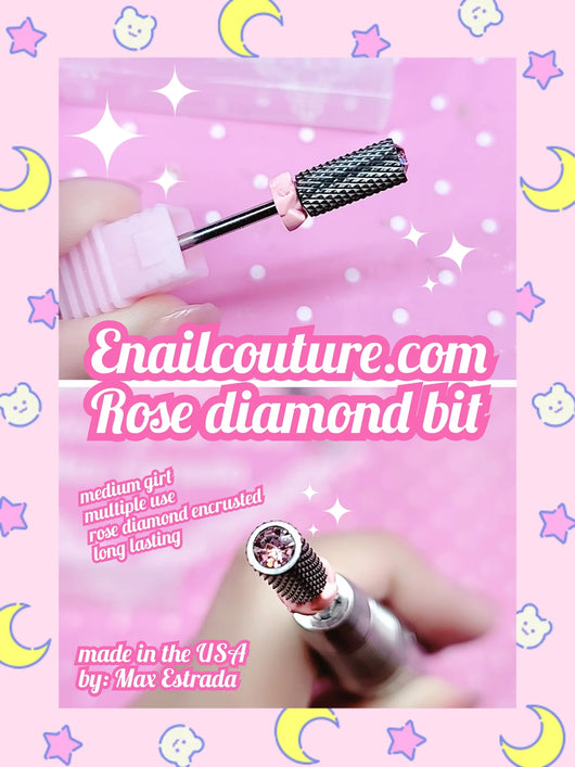 Rose diamond bit (Professional 3/32