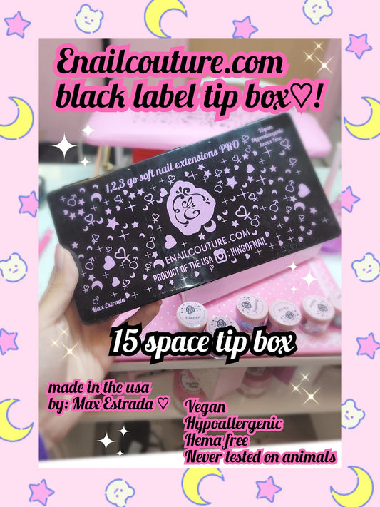 Black Label Tip Box