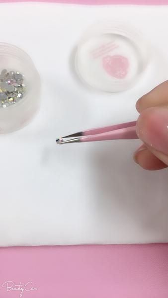 Pink Tweezer Precison Tool