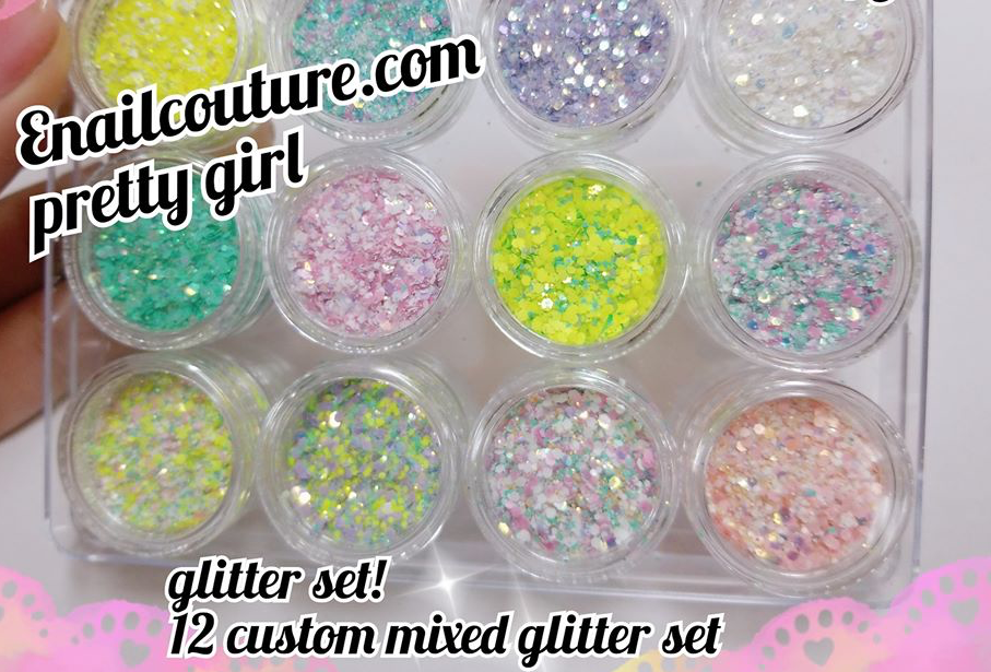 Pretty girl glitter set!