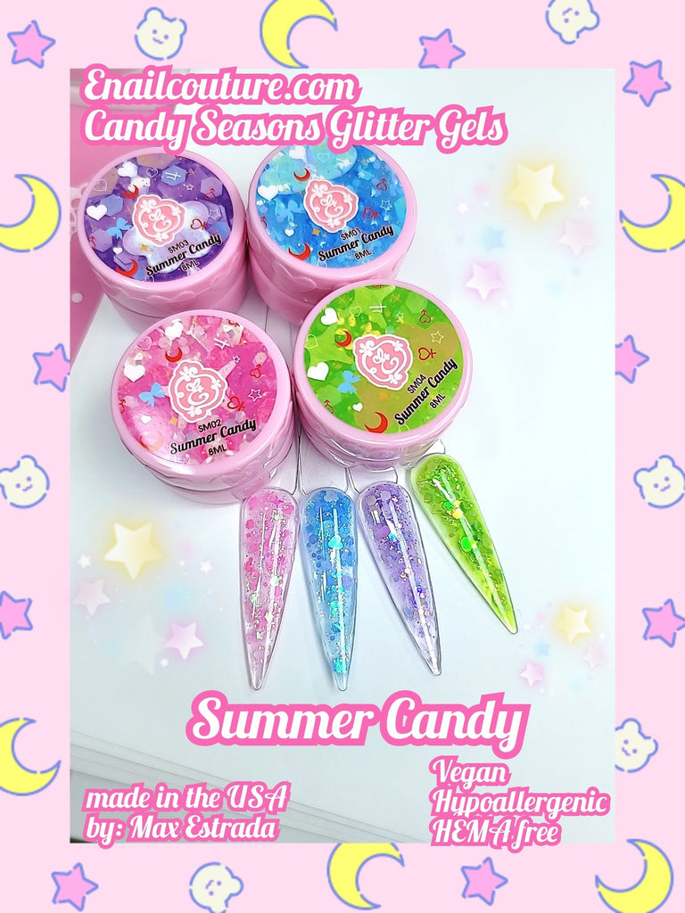 Candy Seasons Glitter Gels