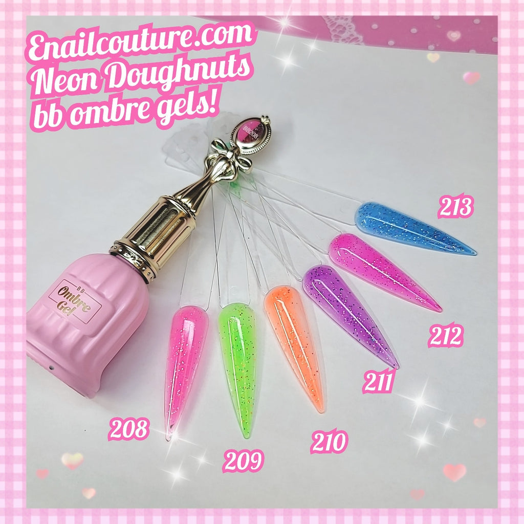 Neon Doughnut BB Ombre Gel