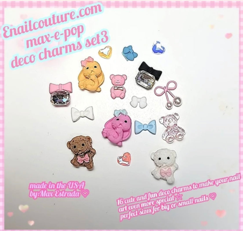 Max-E Pop 3D Charms