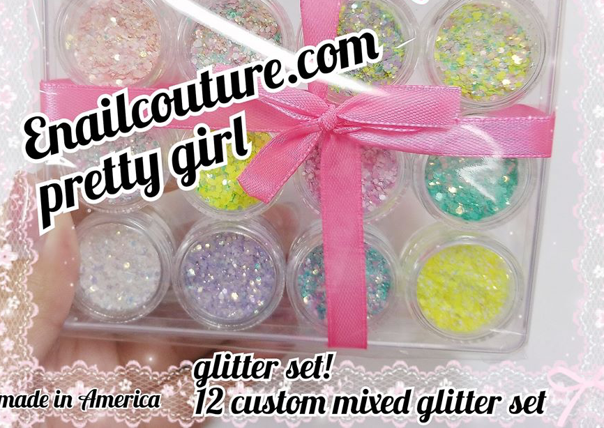 Pretty girl glitter set!