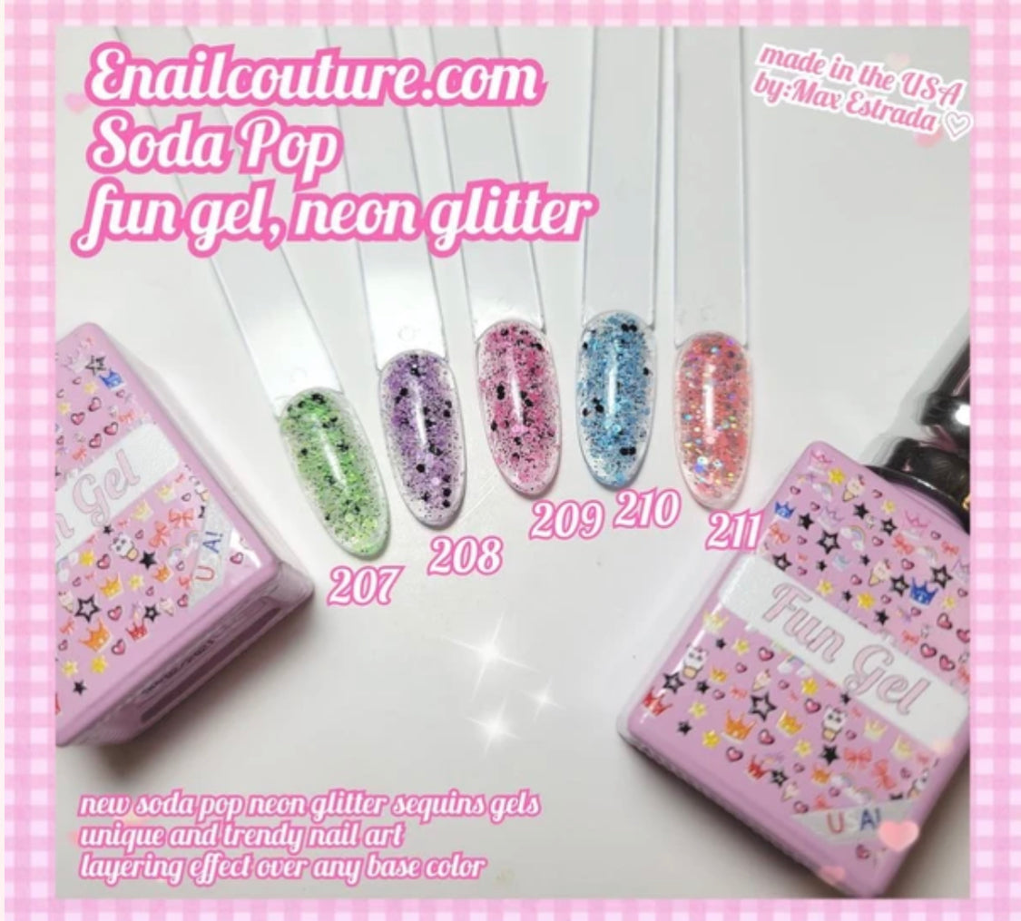 Soda Pop Fun Gel Collection