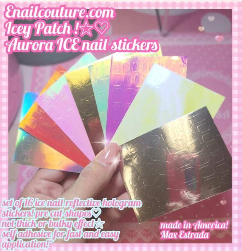 Icey Patch Aurora Stickers