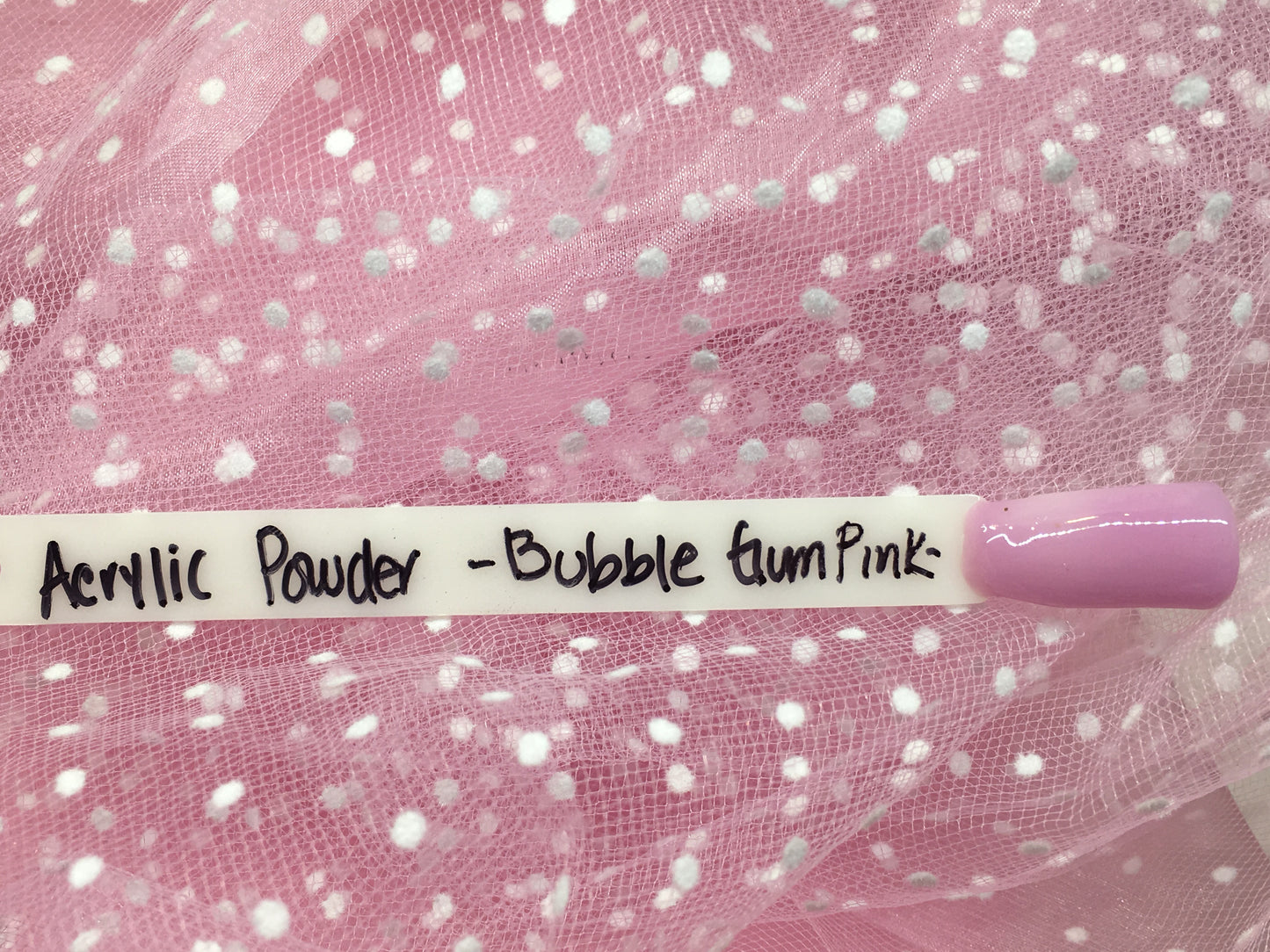 Acrylic Powder Bubble Gum Pink