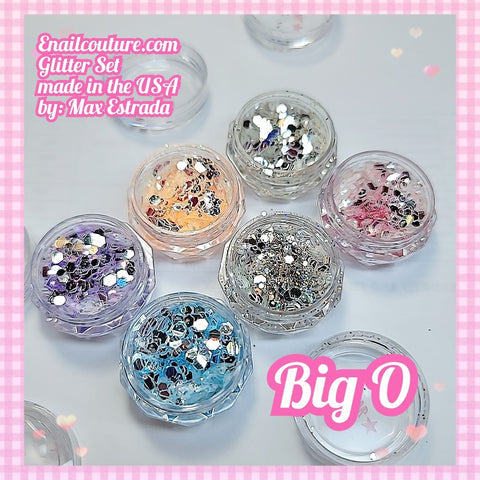 Big O Glitter (Set of 6)