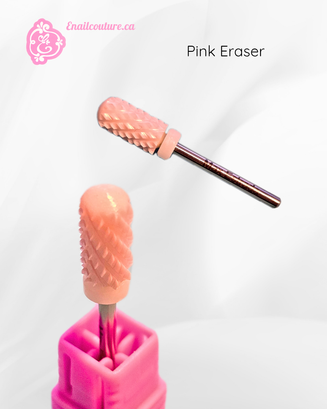 Pink Eraser Nail Drill Bit