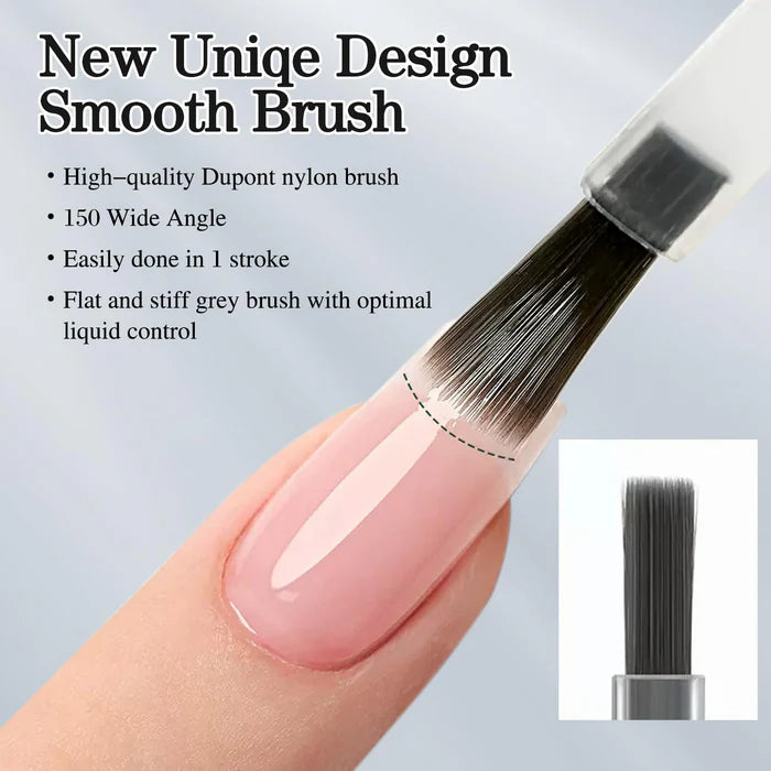 Hardy Gel !~ ( 123go nails Clear Gel Nail 15ml Nail Strengthener Builder in a Bottle Nail Extension Hard Gel Soak Off Long Lasting UV Gel Clear 8 in 1)