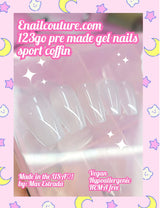 123go Soft Gel Full Cover Nail Tips!
