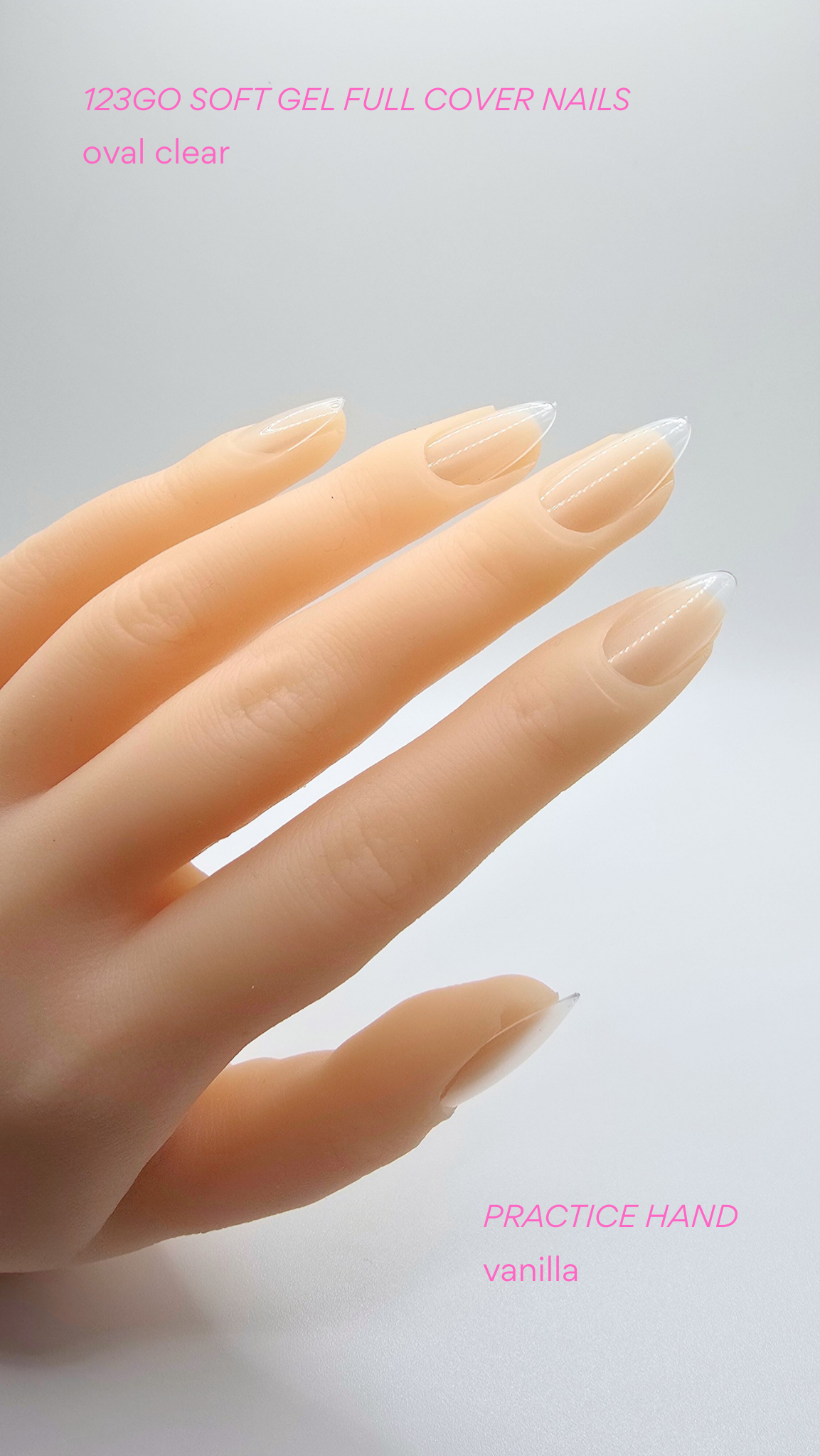 123go Soft Gel Full Cover Nail Tips!