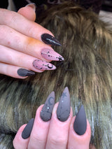 Precious Minerals 072 Gel polish Colour change Black/brown to Nude