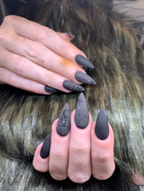 Precious Minerals 072 Gel polish Colour change Black/brown to Nude
