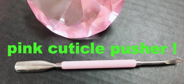 Pink Cuticle Pusher