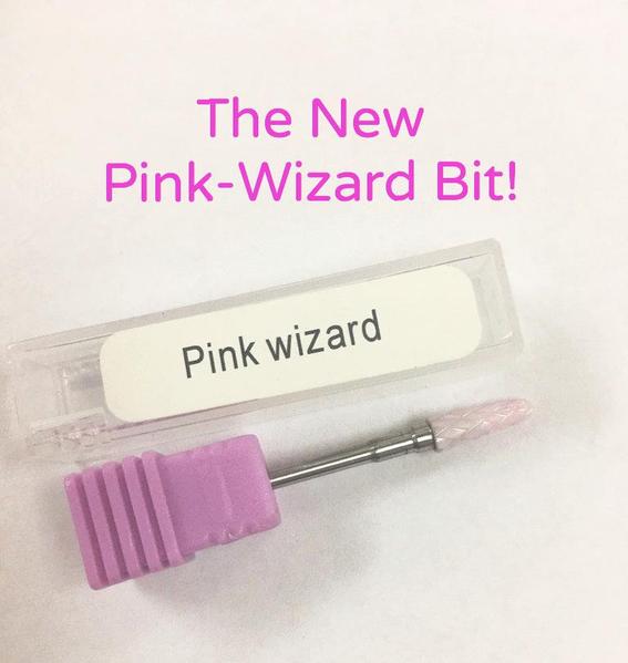 Pink Wizard Nail Drill Bit