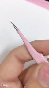 Pink Tweezer Precison Tool