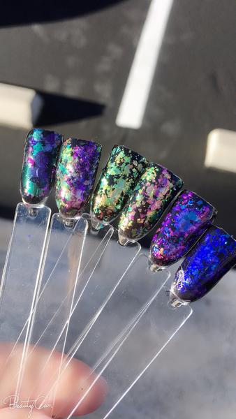 Fairy Flakes Opal Chrome