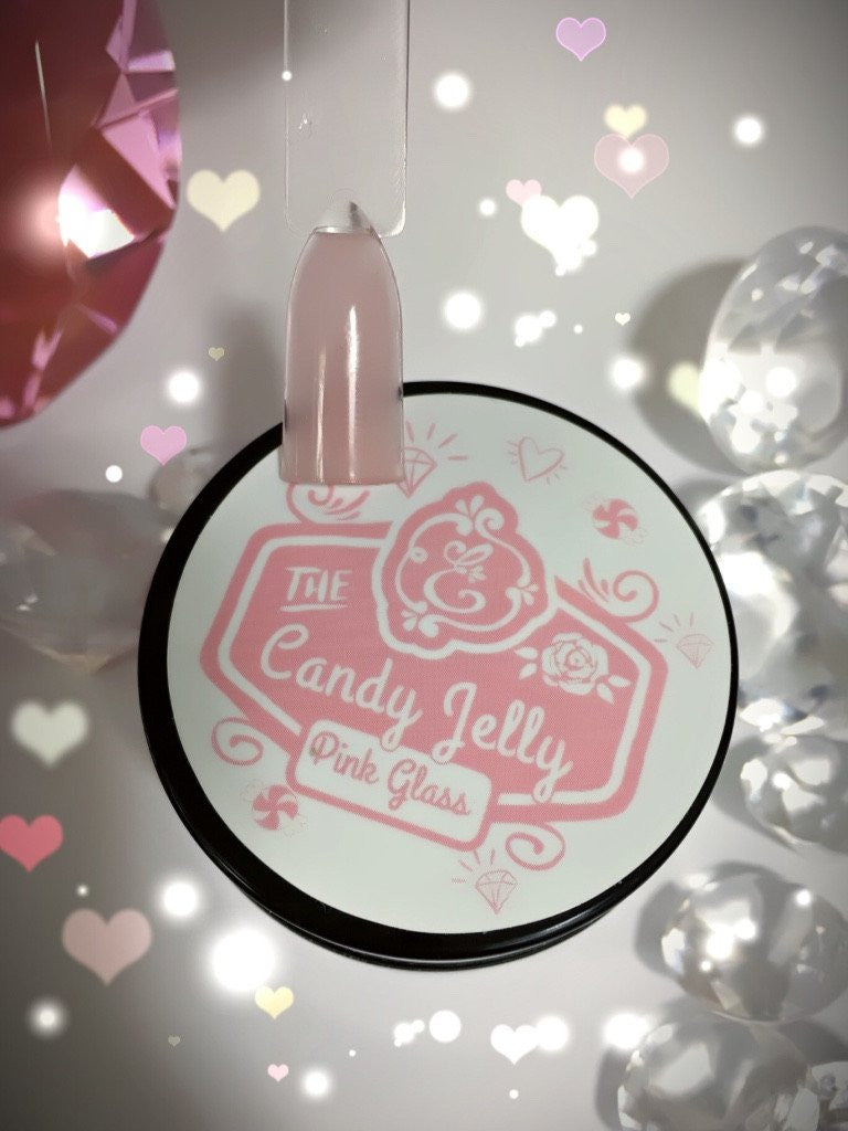 Candy Jelly Builder Gel~ Pink Glass