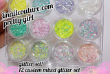 Pretty girl glitter set!