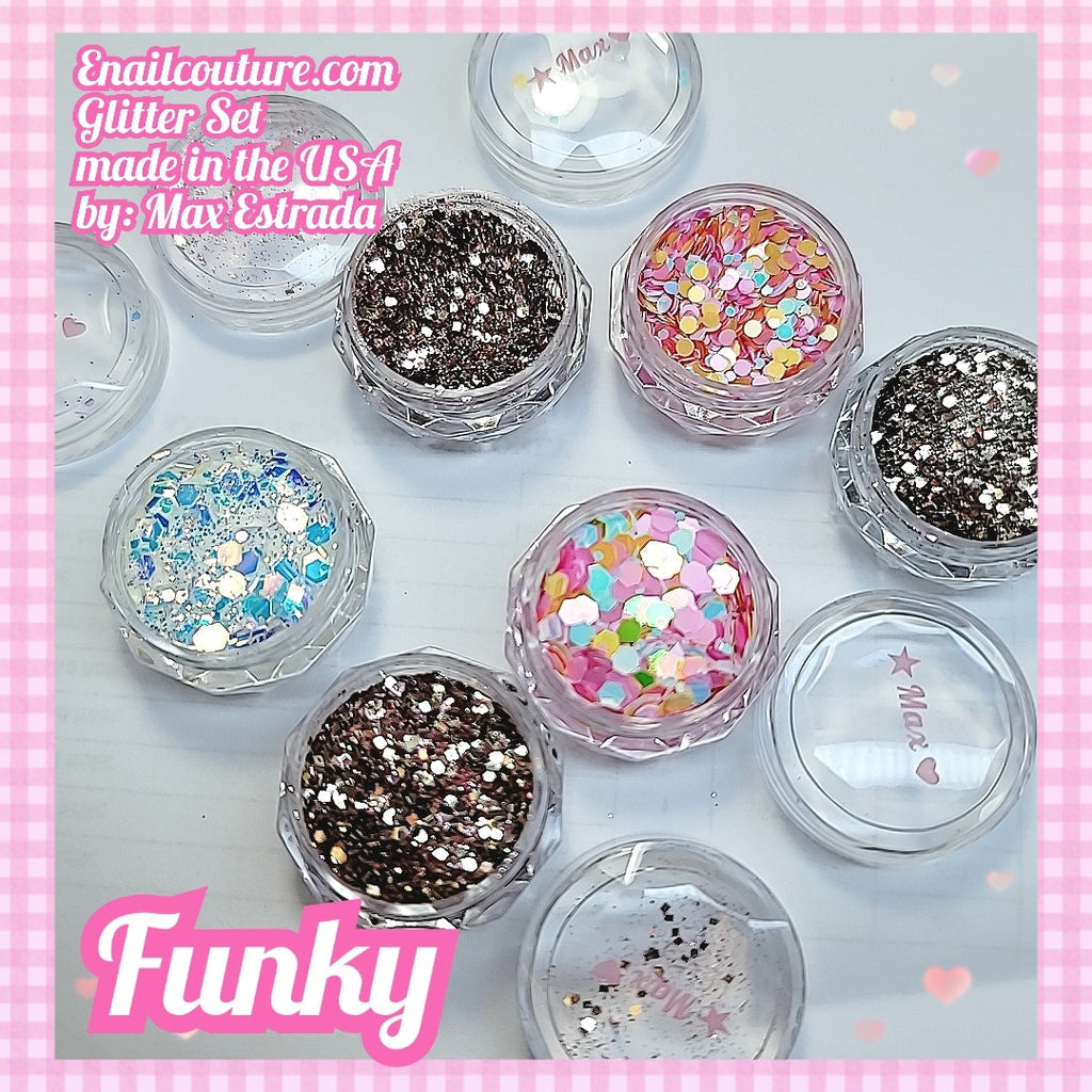 Funky Glitter Set (Set of 6)