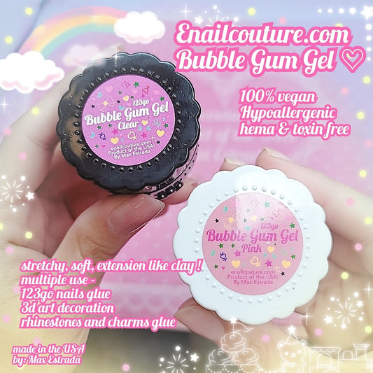 Bubble Gum Gel 15ml. NEW WITH SEAL