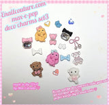 Max E Pop 3D Charms