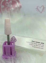 Pink Funnel Cake Nail Drill Bit
