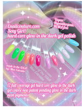 Sexy girl collections glow in the dark