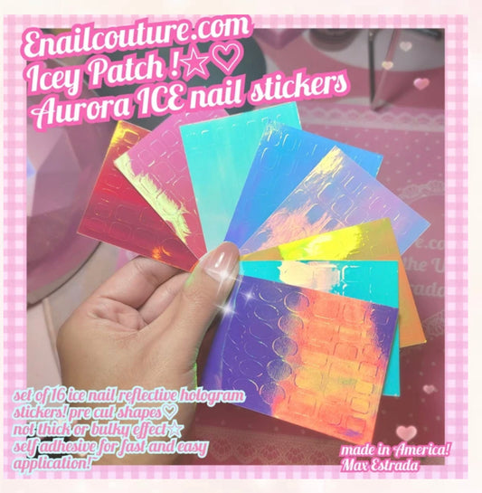 Icey Patch Aurora Stickers