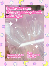 123go Soft Gel Full Cover Nail Tips! Note : the pink box is 5.99 the nails are $18.99 and up