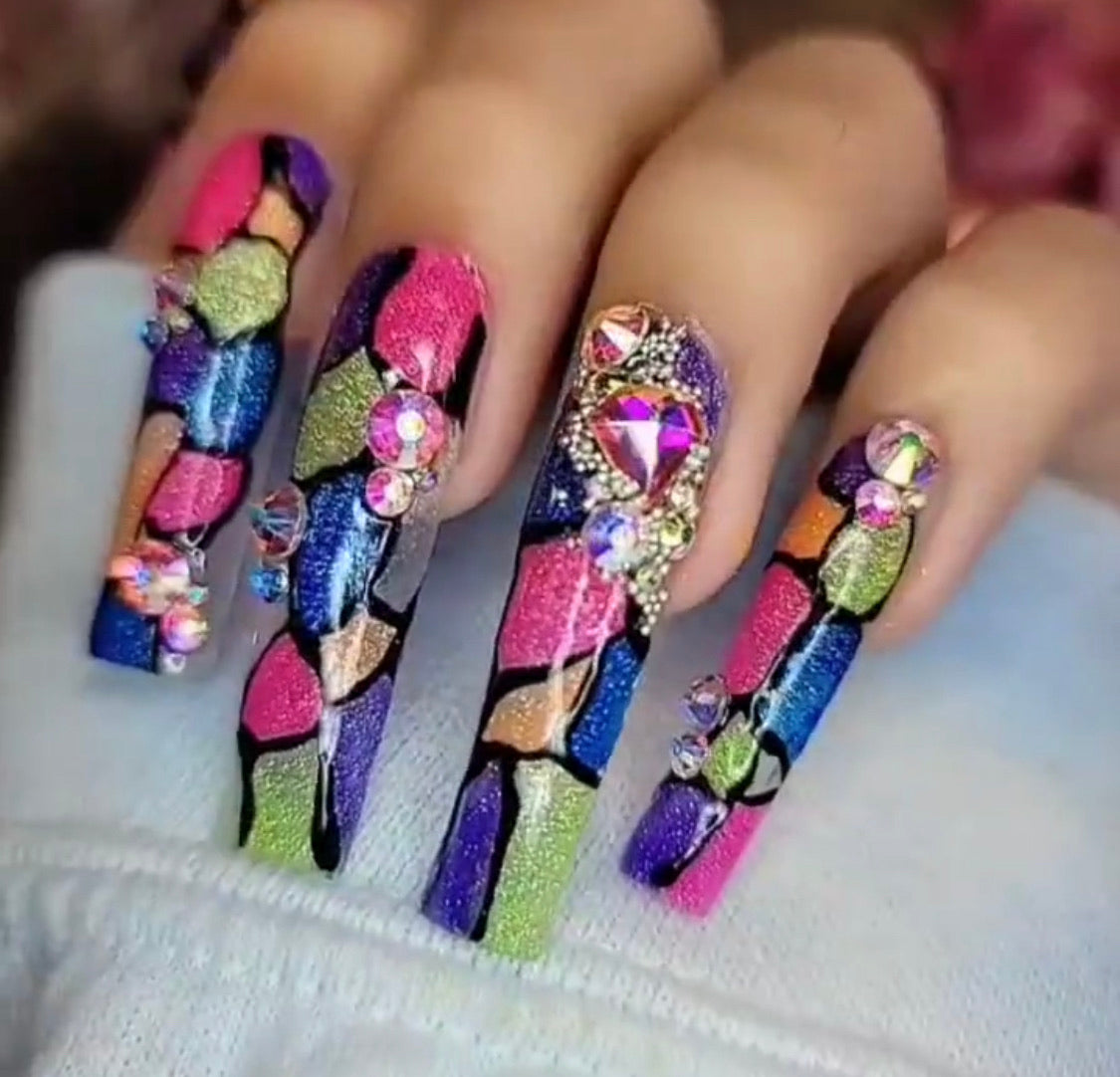 123go Soft Gel Full Cover Nail Tips!