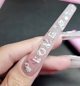 123go Soft Gel Full Cover Nail Tips! Note : the pink box is 5.99 the nails are $18.99 and up