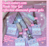Reflective Fun Gel Flash Star