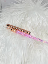 Pink Crystal brush set of 7