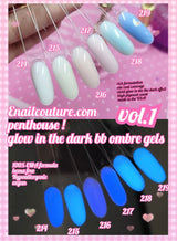Penthouse BB Ombre Gels (Glow in The Dark Gel
