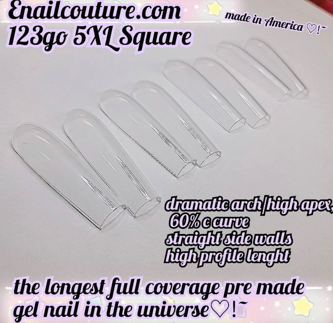 123go Soft Gel Full Cover Nail Tips!