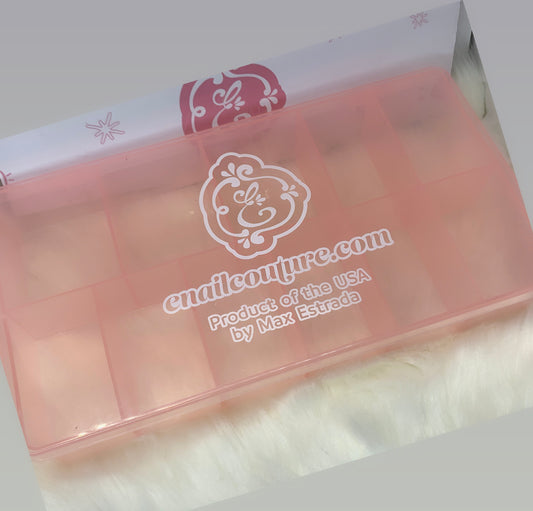 Pink Box With 12 Spaces