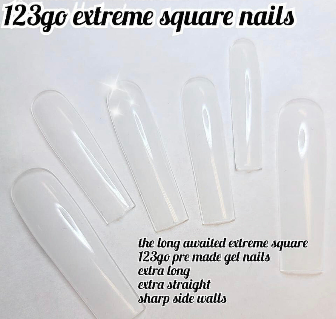 123go Soft Gel Full Cover Nail Tips!