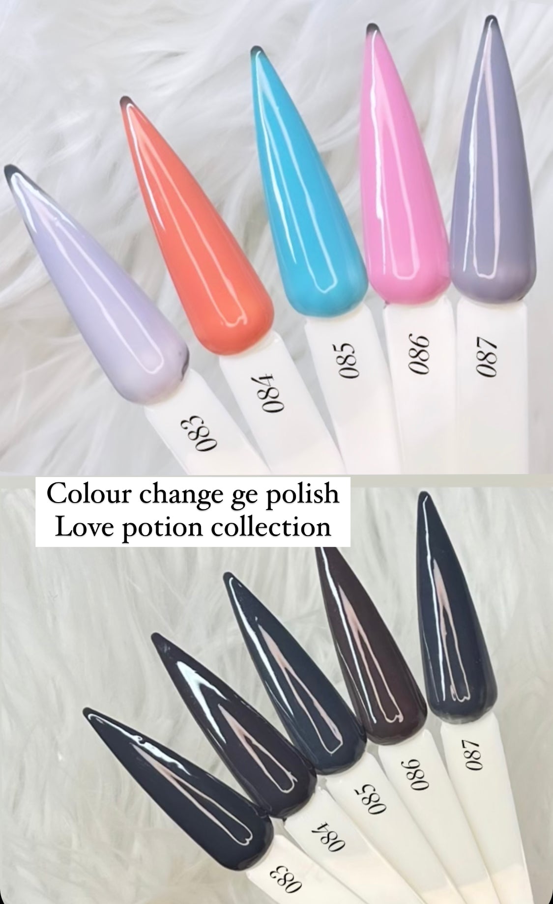Precious Minerals Colour change Gel Polish Love potion