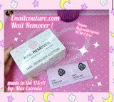Nail remover pads