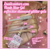Reflective Fun Gel Flash Star