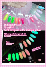Sexy girl collections glow in the dark