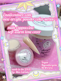 Milk cappuccino acrylic powder 2oz.