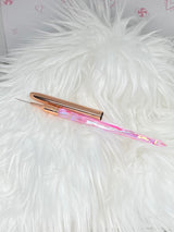 Pink Crystal brush set of 7