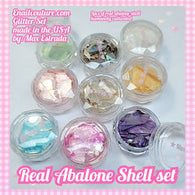 Real Abalone Shell Set