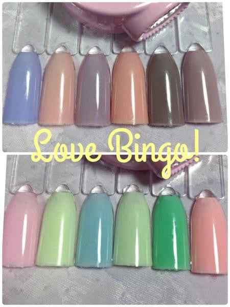 Precious Minerals Gel Polish Colour change Love Bingo Collection